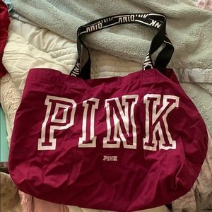 LIKE NEW PINK TOTE!